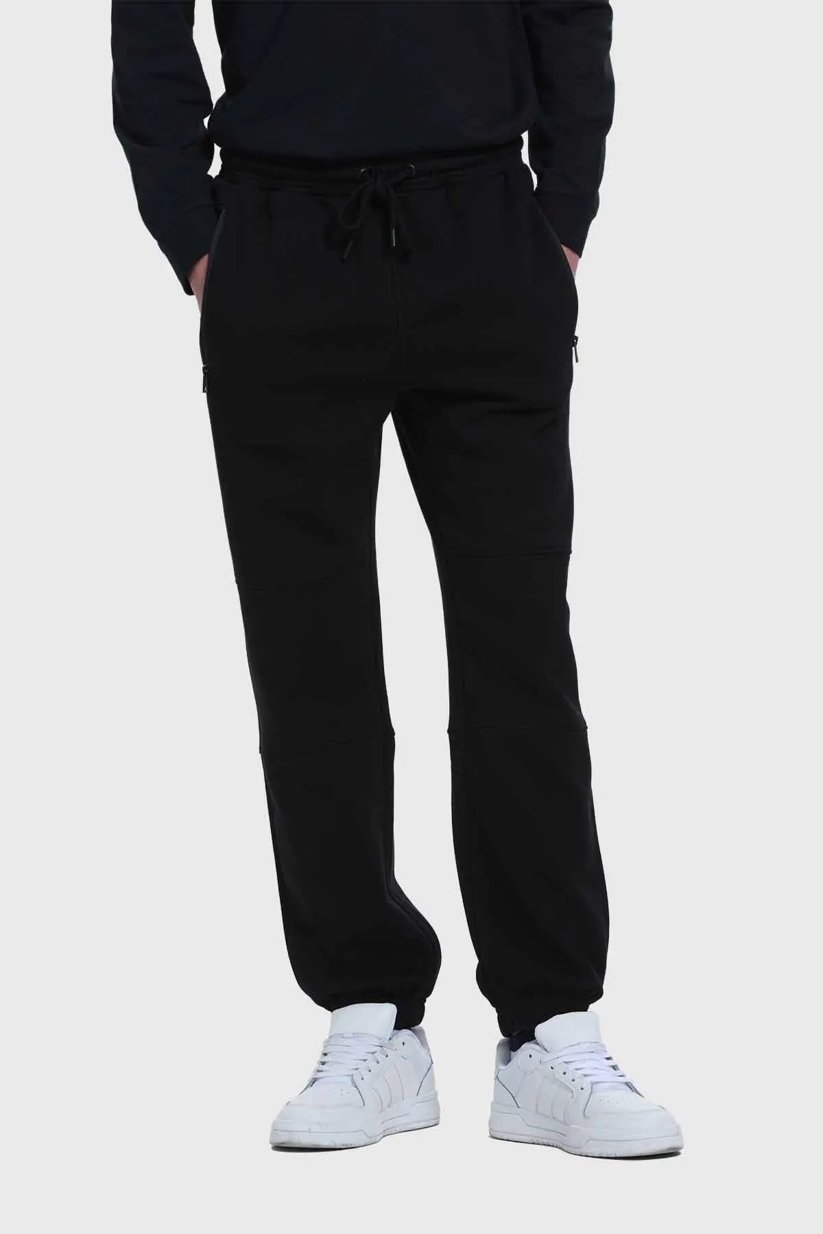 Pantalón Buzo Hombre Sport Negro