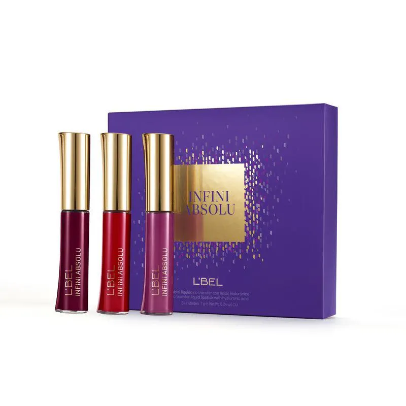 Set Labiales Infini Absolu tonos Vibrant 7 g c/u