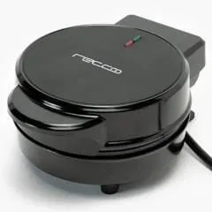 Mini waffle maker negro RCE-WAFFLE100N