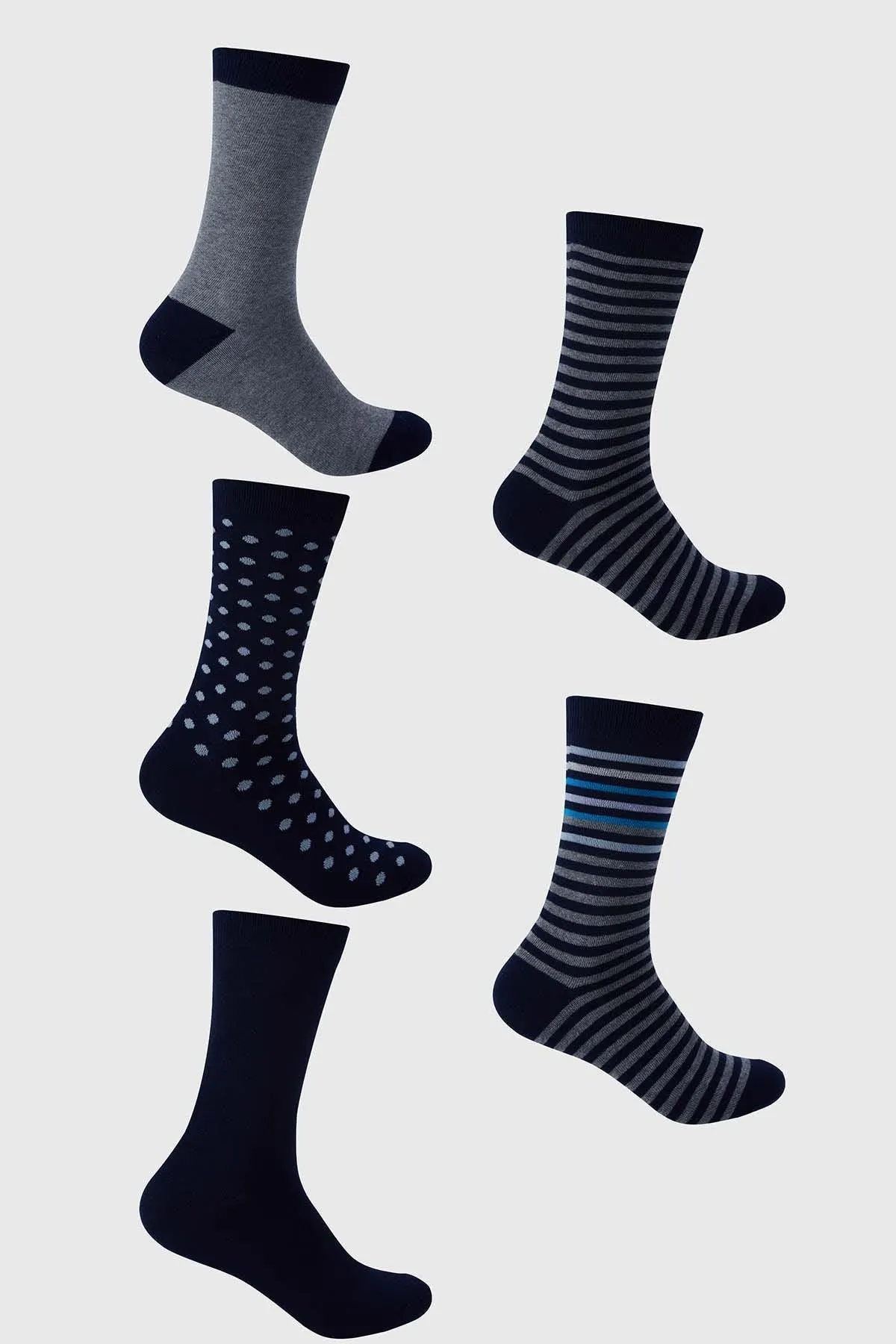 Calcetín Hombre Pack 5 Verde