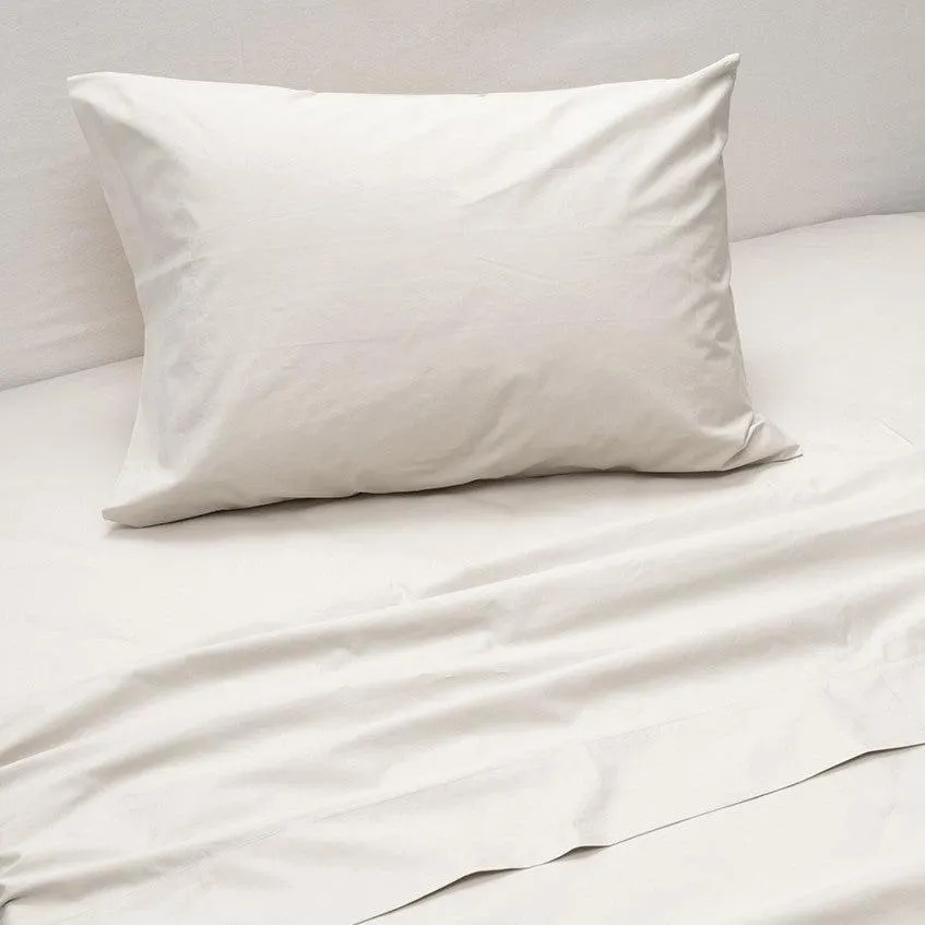 Sábana 300 Hilos Percale 1.5 Plazas Hueso