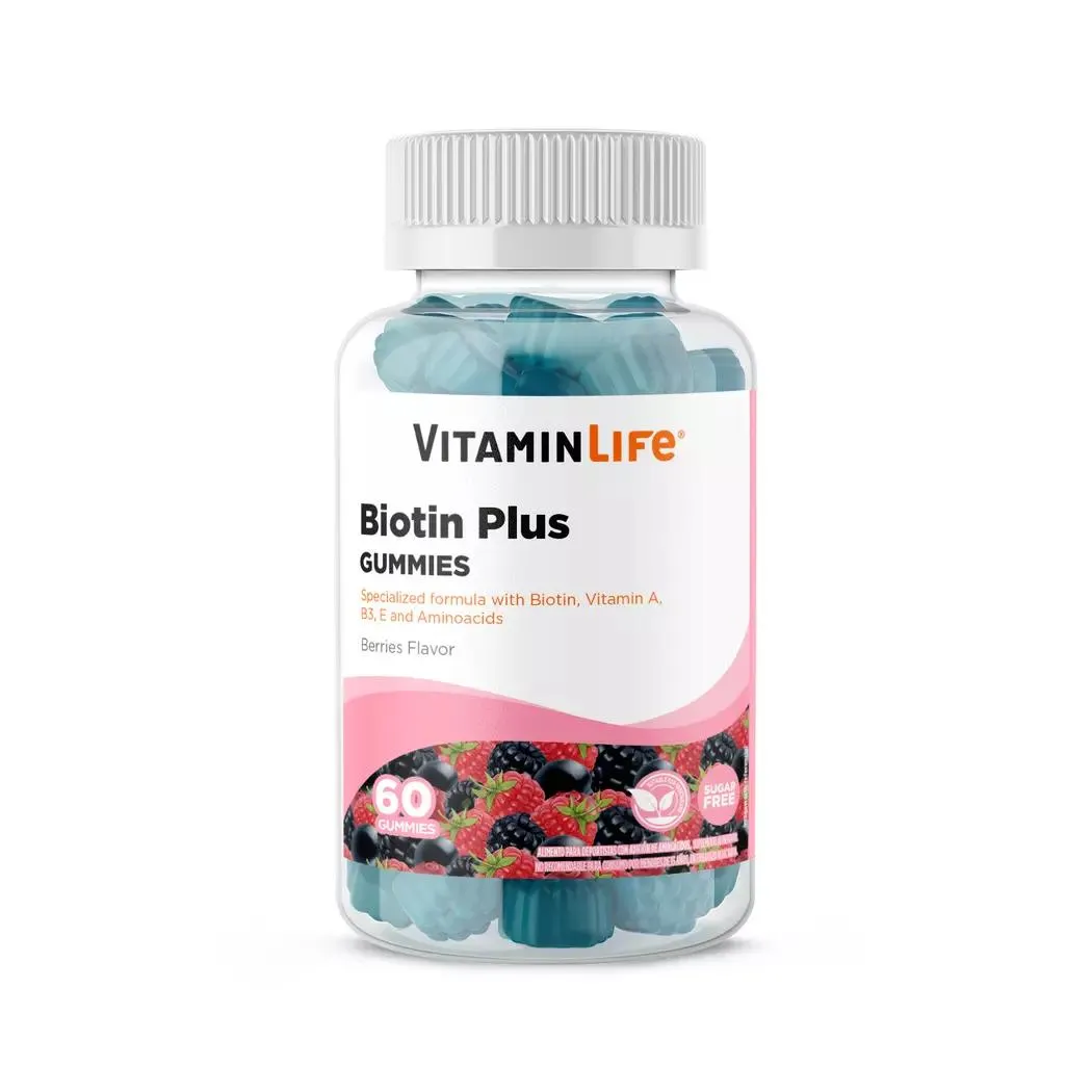 VitaminLife Biotin Plus 60 Gummies