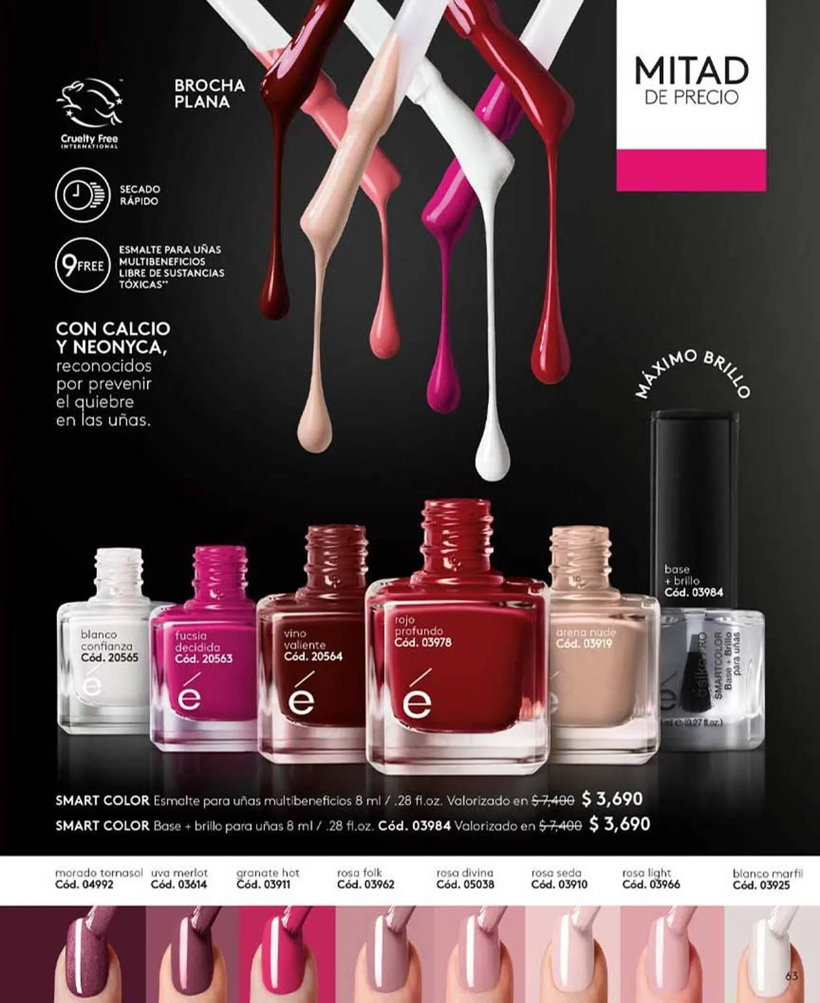 Catálogo de Catálogo Ésika 1 de diciembre al 16 de enero 2024 - Página 63