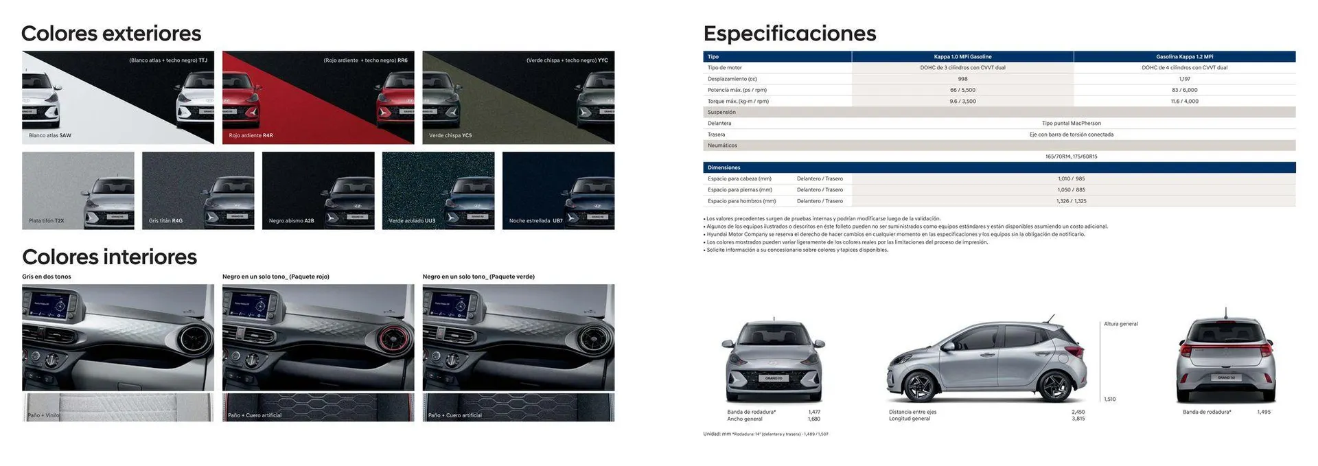 Catálogo de Hyundai New GRAND i10 Hatchback 8 de noviembre al 8 de noviembre 2024 - Página 12