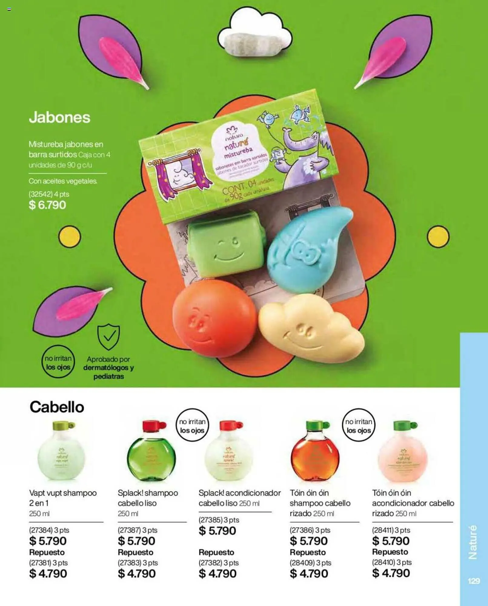 Catálogo de Catálogo Natura 1 de julio al 31 de octubre 2023 - Página 129