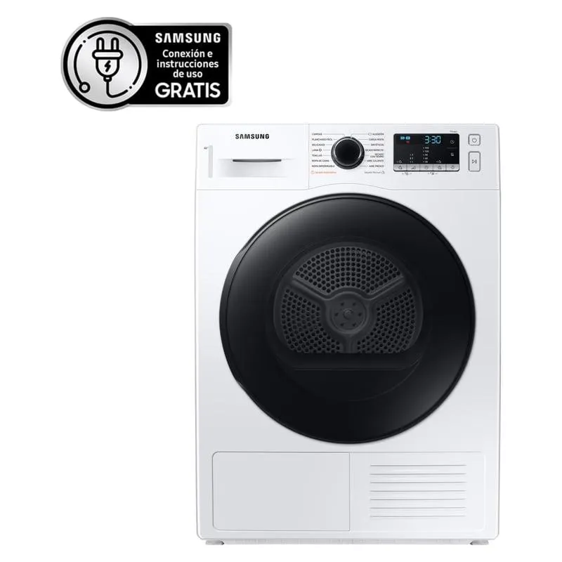 Secadora Bomba de Calor Samsung 9 kg con Heatpump DV90TA040BE/ZS