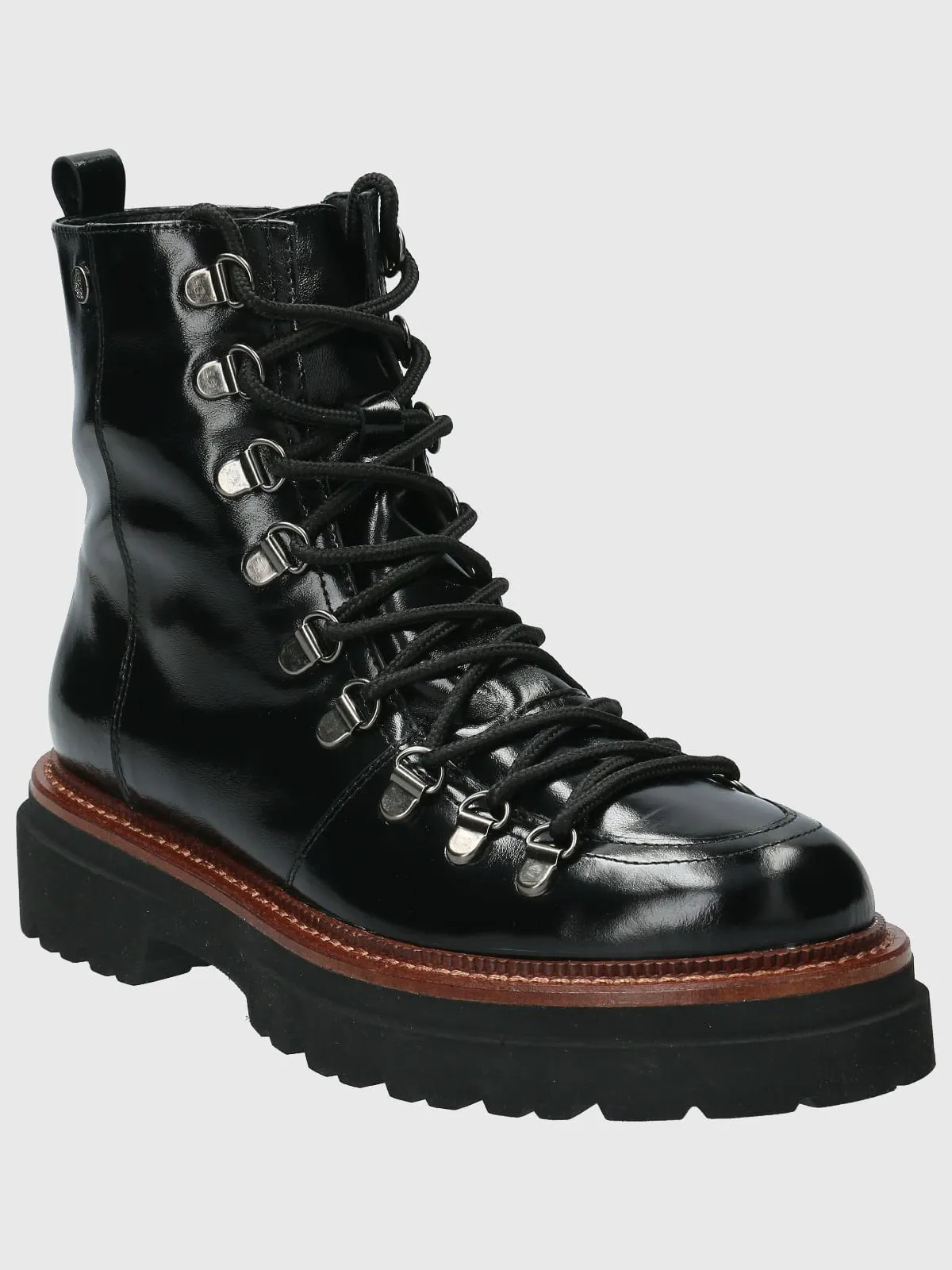 Botin Cuero Mujer Pardoner Negro