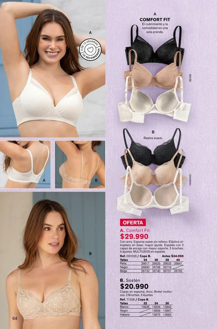 Catálogo de Ofertas Leonisa 23 de agosto al 6 de septiembre 2024 - Página 64