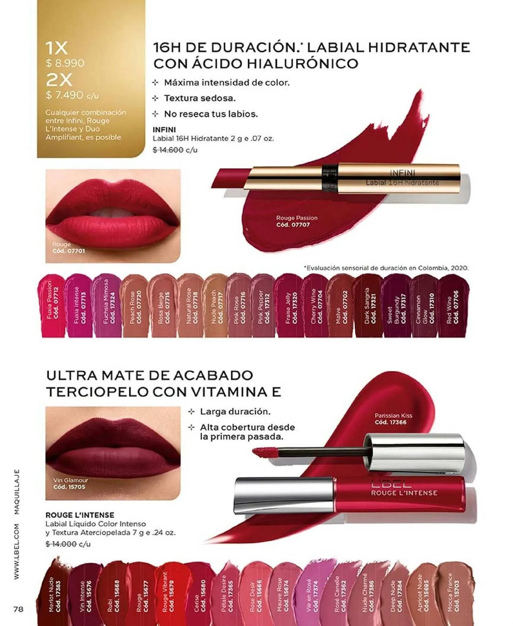 Catálogo de Catálogo L'Bel 4 de febrero al 28 de febrero 2025 - Página 78