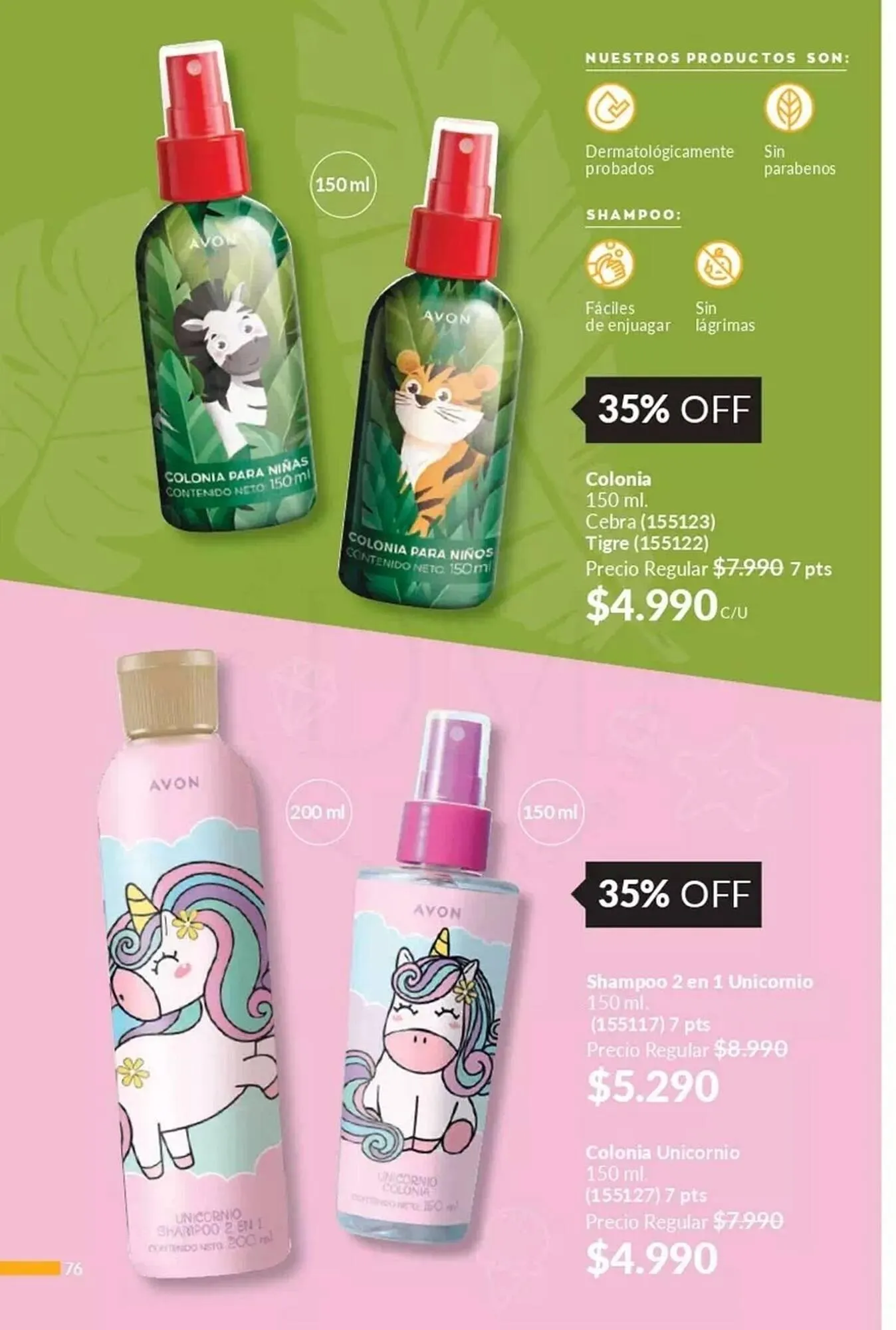 Catálogo de Catálogo Avon 25 de marzo al 31 de marzo 2025 - Página 76