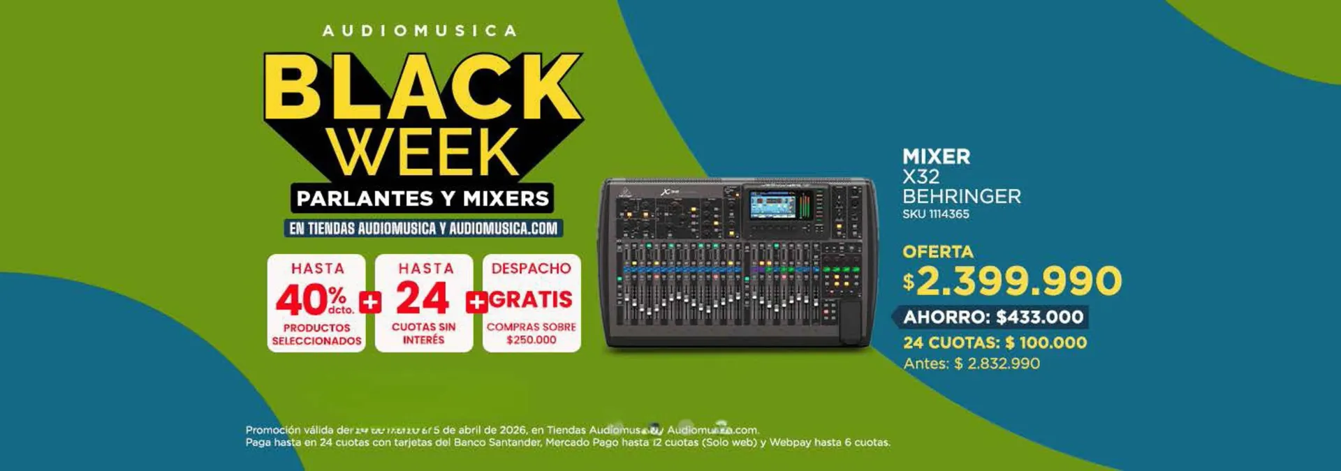 Catálogo de Catálogo Audiomusica 27 de marzo al 5 de abril 2026 - Página 5