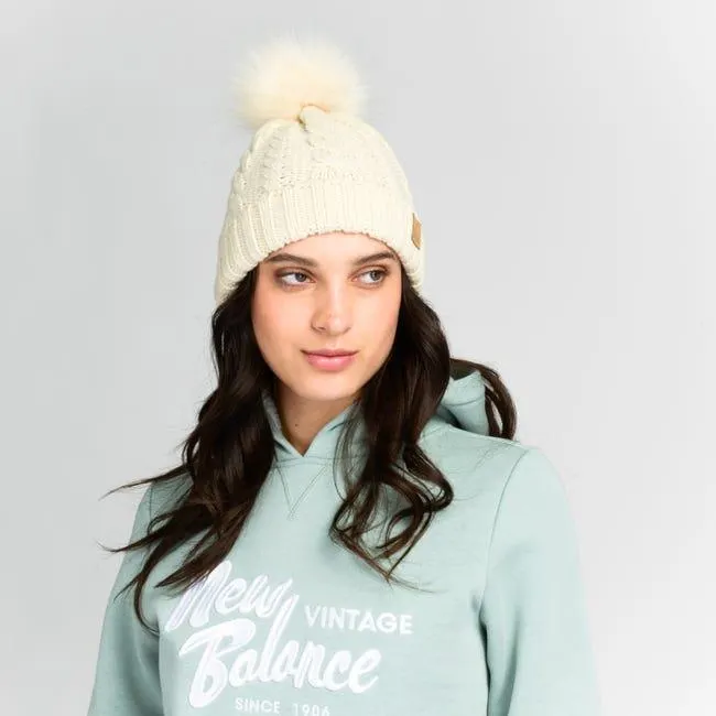 Gorro Outdoor Mujer New Balance Blanco