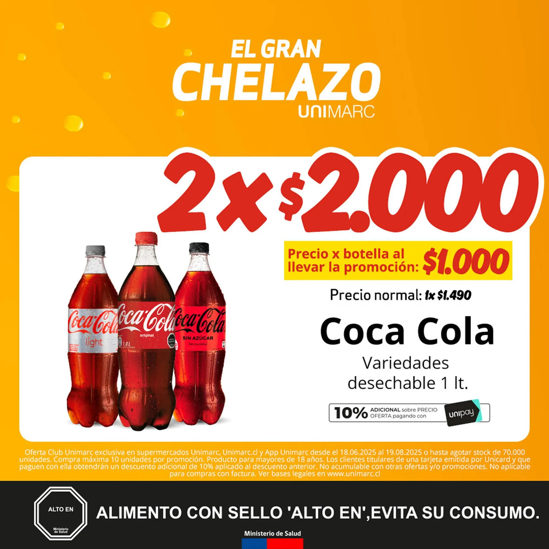 Catálogo de Catálogo Unimarc 1 de agosto al 3 de agosto 2025 - Página 2