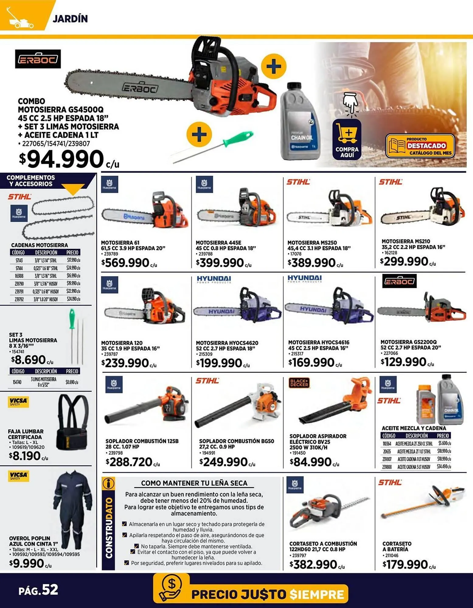 Catálogo de Catálogo Construmart 3 de abril al 28 de abril 2024 - Página 52