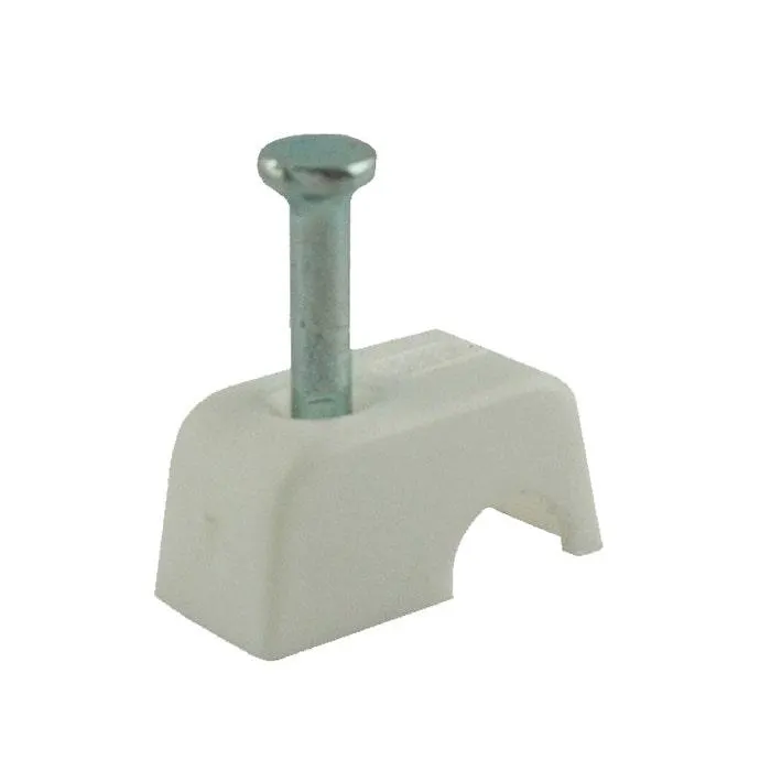 Mec Grampa P/conductor Telefonico 2.75mm Marfil