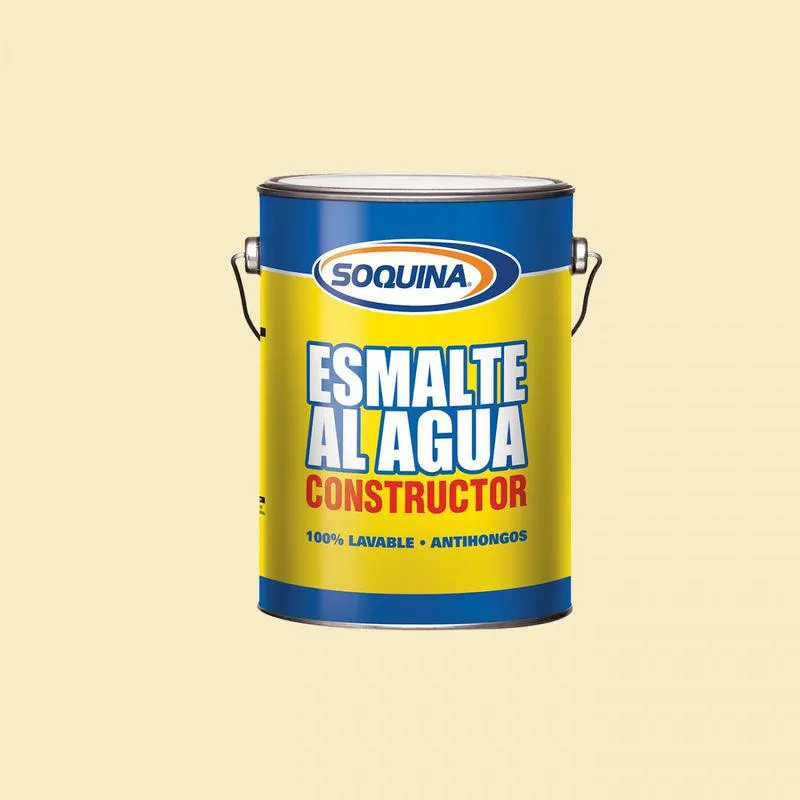 Esmalte al agua Constructor 1 gl Marfil Satinado