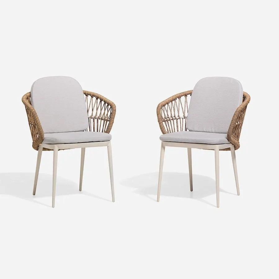 Set 2 Sillas de Comedor Grabian