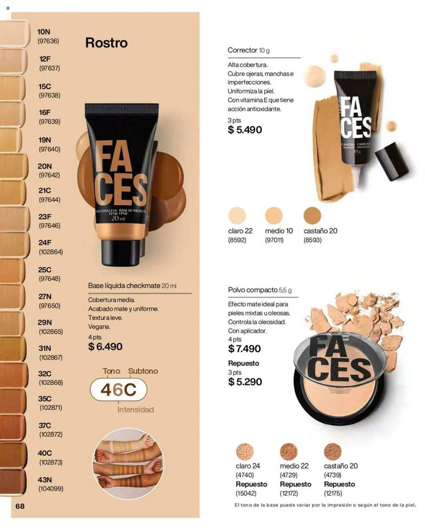 Catálogo de Catálogo Natura 1 de julio al 31 de octubre 2023 - Página 68