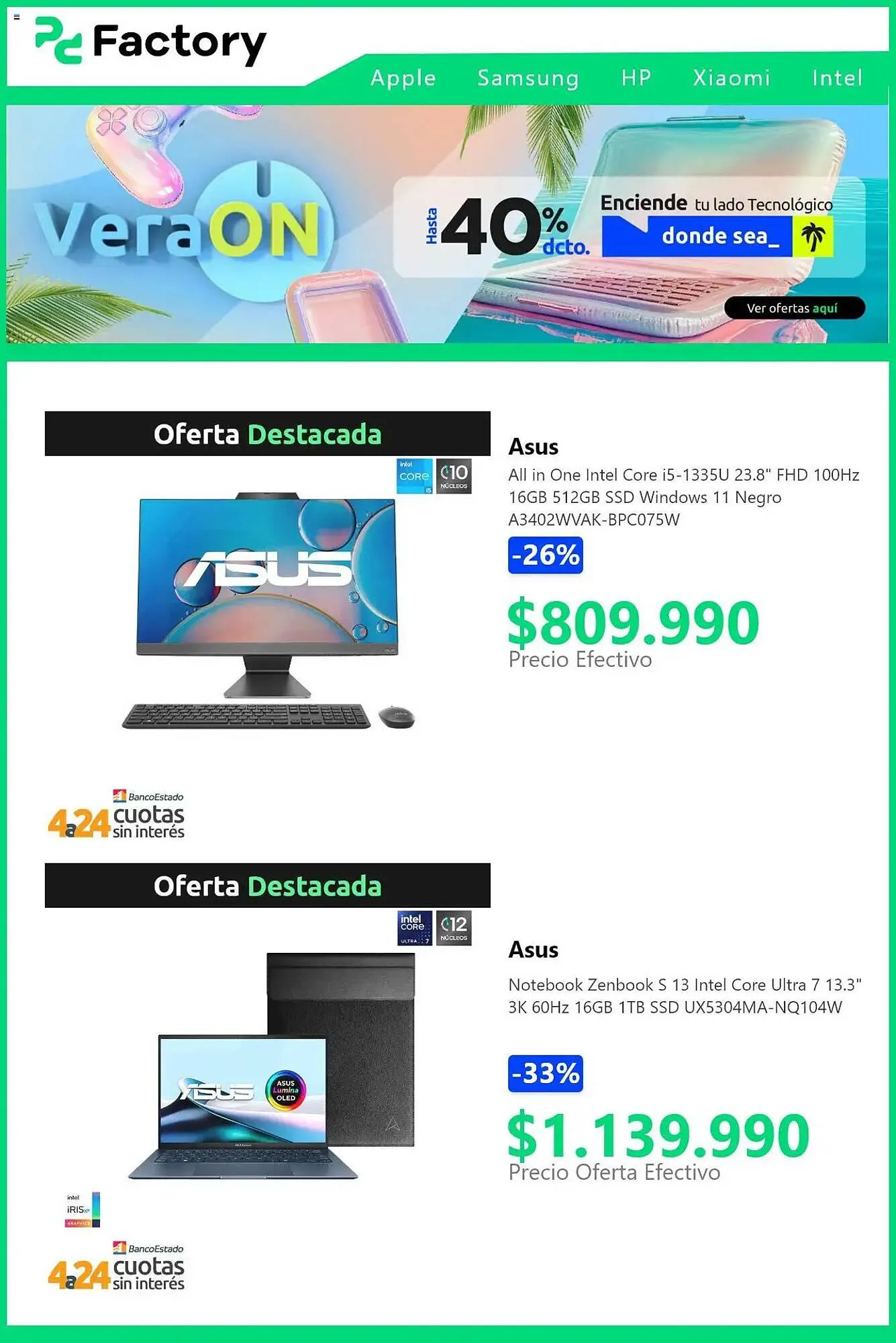 Catálogo de Catálogo PC Factory 30 de diciembre al 13 de enero 2025 - Página 3