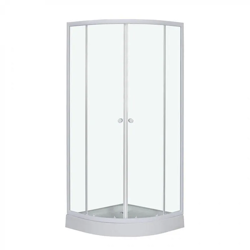 Shower de Ducha Curvo Blanco