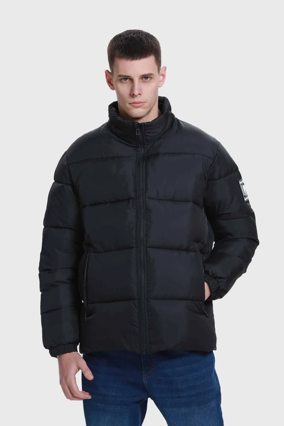 Parka Hombre Puffa Negro