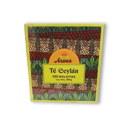 Té Ceylán Aruna 100 Bolsitas