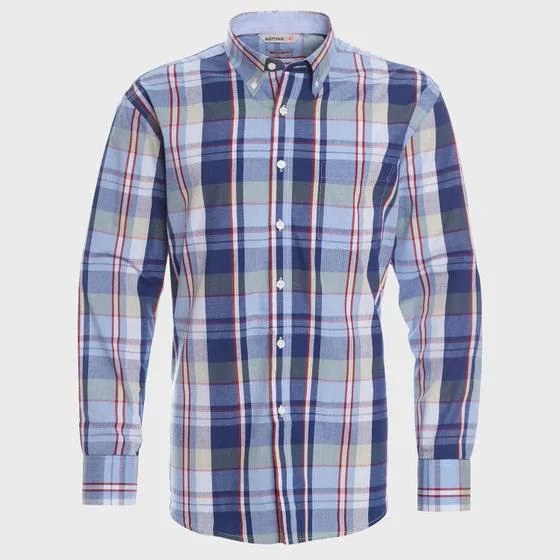 Camisa Manga Larga Fantasia Premium Regular Fit