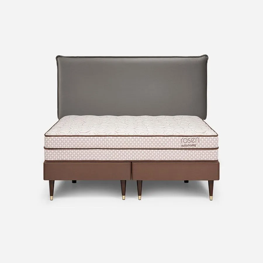 Cama Autonomy Land 2 Plazas + Respaldo Maurice