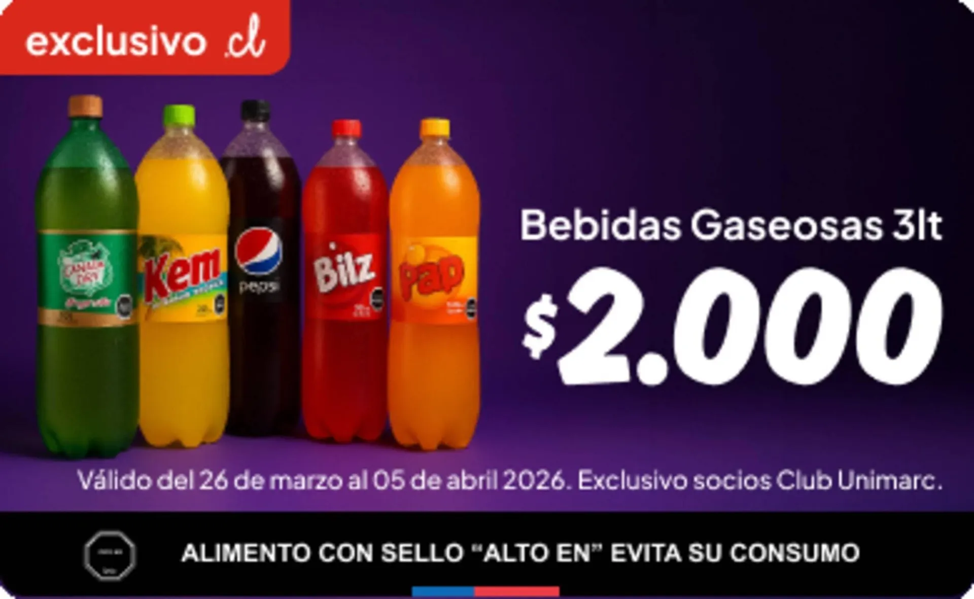 Catálogo de Catálogo Unimarc 26 de marzo al 31 de marzo 2026 - Página 2