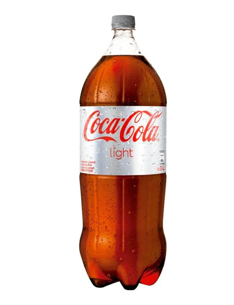 Bebida Coca Cola Light Desechable 3lts.