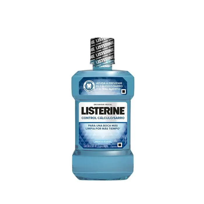 Enjuague Bucal Listerine Control Sarro 500Ml