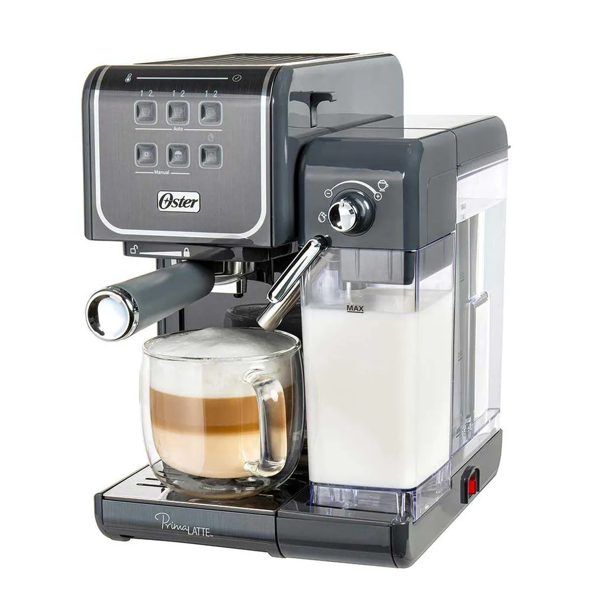 Cafetera para Espresso y Cappuccino Oster PrimaLatte 2 Touch