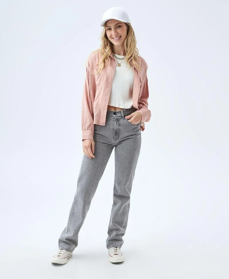 Camisa manga larga para mujer