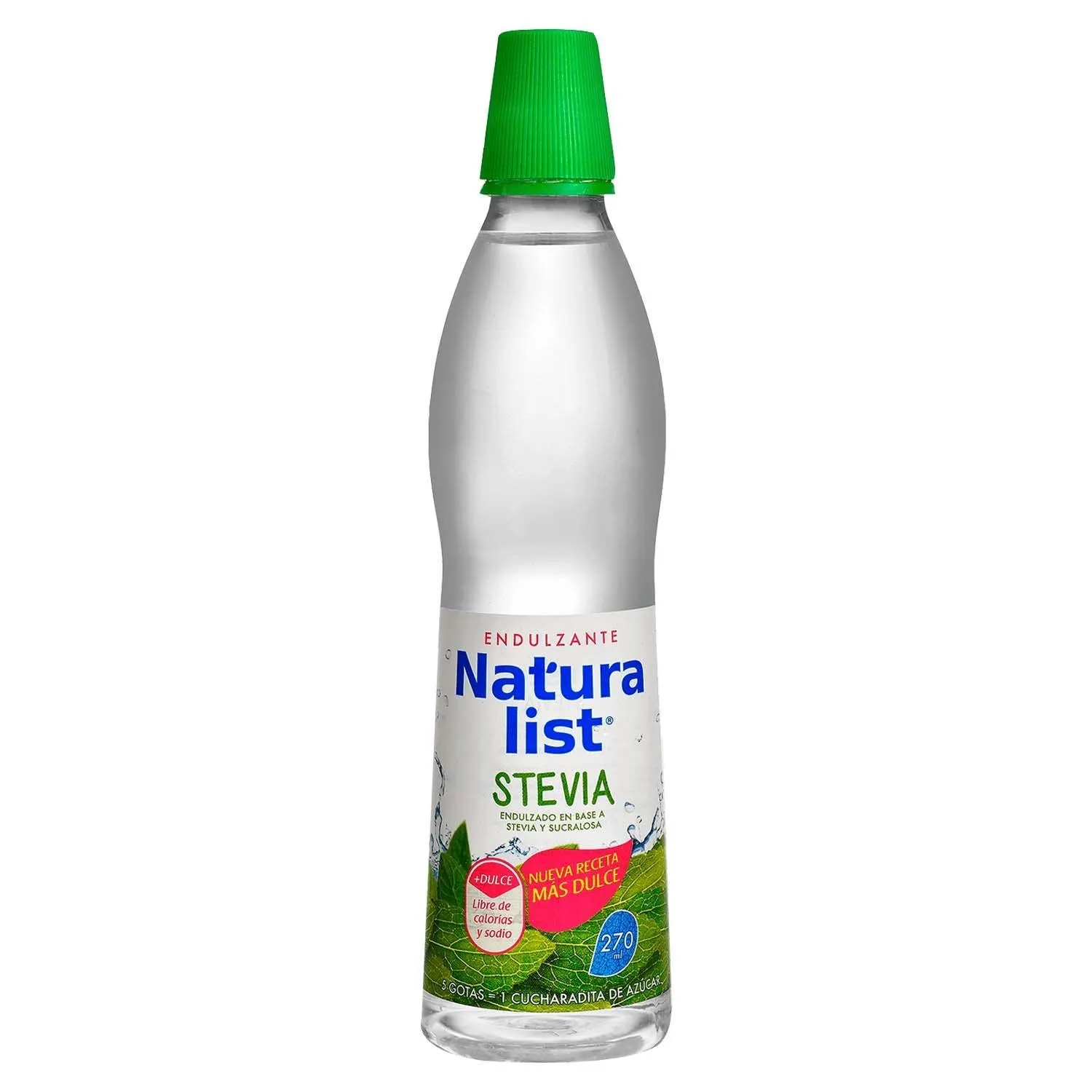Endulzante Liquido Stevia Naturalist, 270ml.