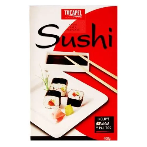 Arroz Tucapel Sushi Estuche 400 gr