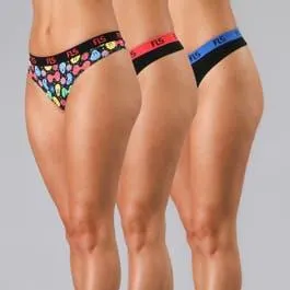 Pack 3X Colaless Algodon Fls 25585 Surtido 2