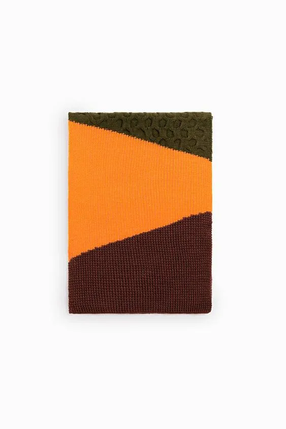 BUFANDA PUNTO PATCHWORK