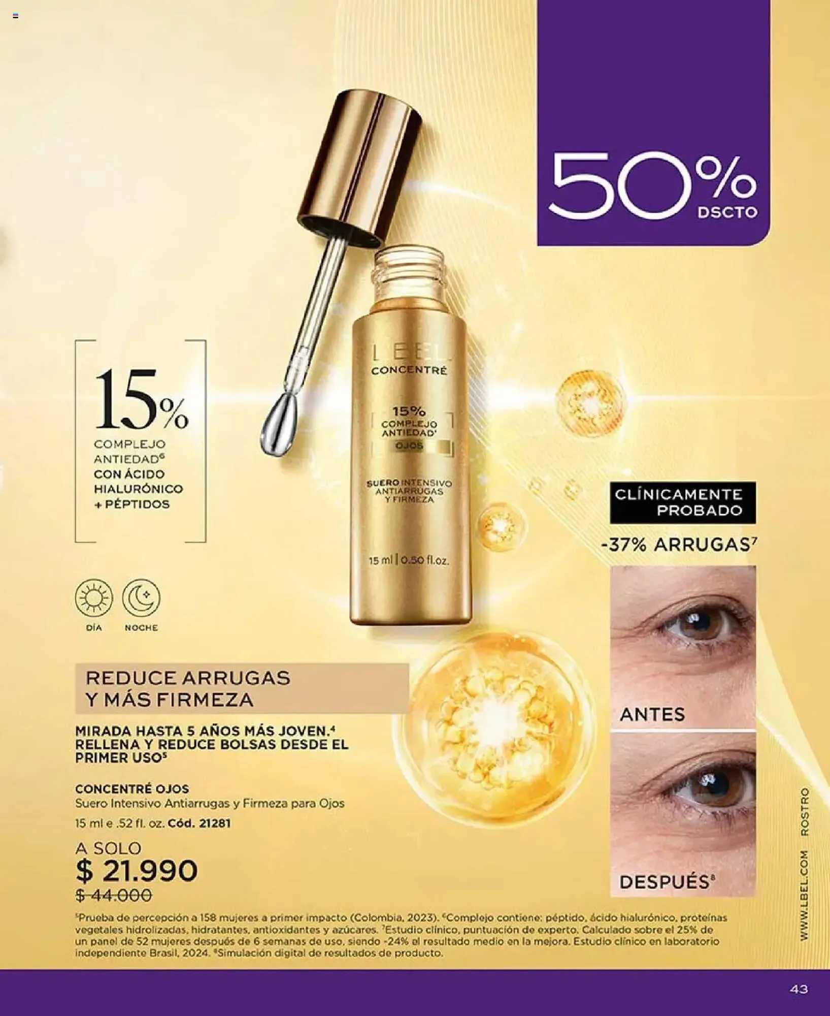 Catálogo de Catálogo L'Bel 29 de julio al 1 de septiembre 2025 - Página 43