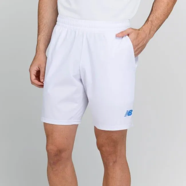 Short Tenis Hombre New Balance 7" Blanco