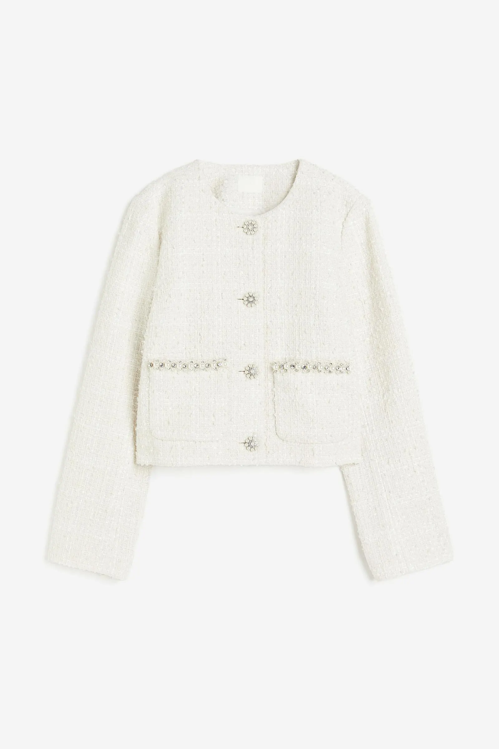 Chaqueta con cuentas