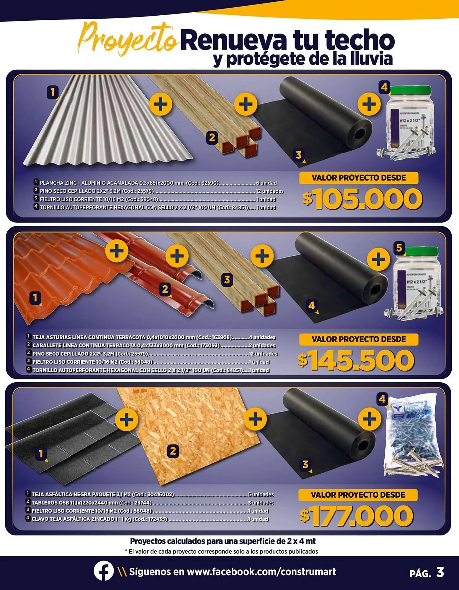 Catálogo de Catálogo Construmart 3 de abril al 28 de abril 2024 - Página 3