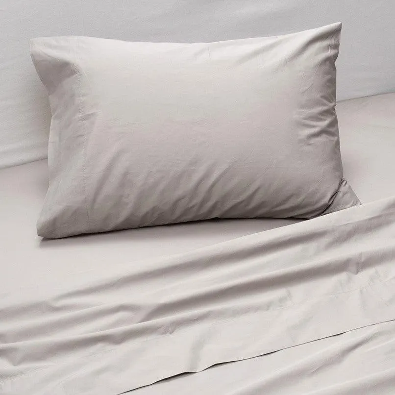 Sábana 300 Hilos Percale 1.5 Plazas Taupe