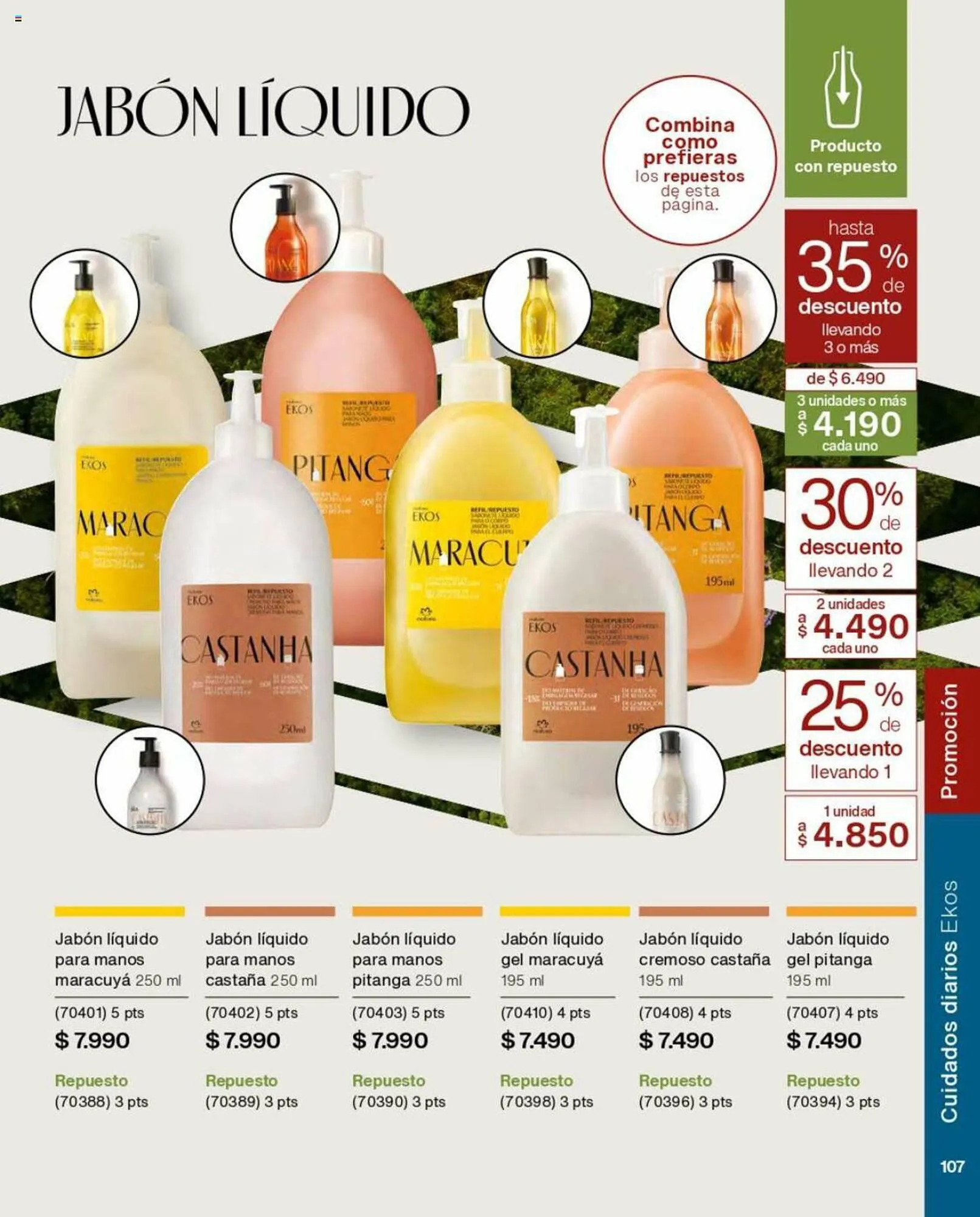 Catálogo de Catálogo Natura 1 de septiembre al 30 de septiembre 2023 - Página 107