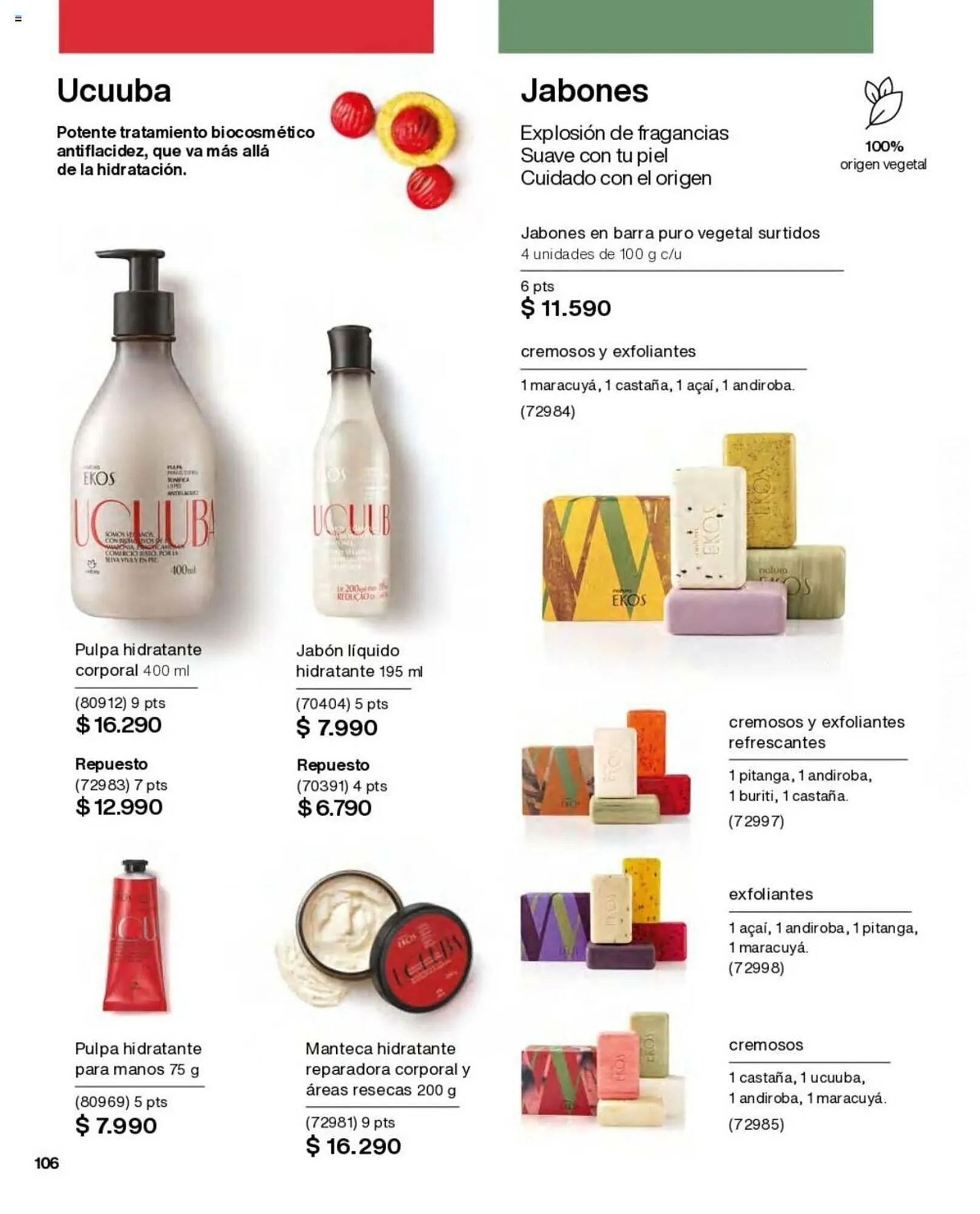 Catálogo de Catálogo Natura 1 de julio al 31 de octubre 2023 - Página 106