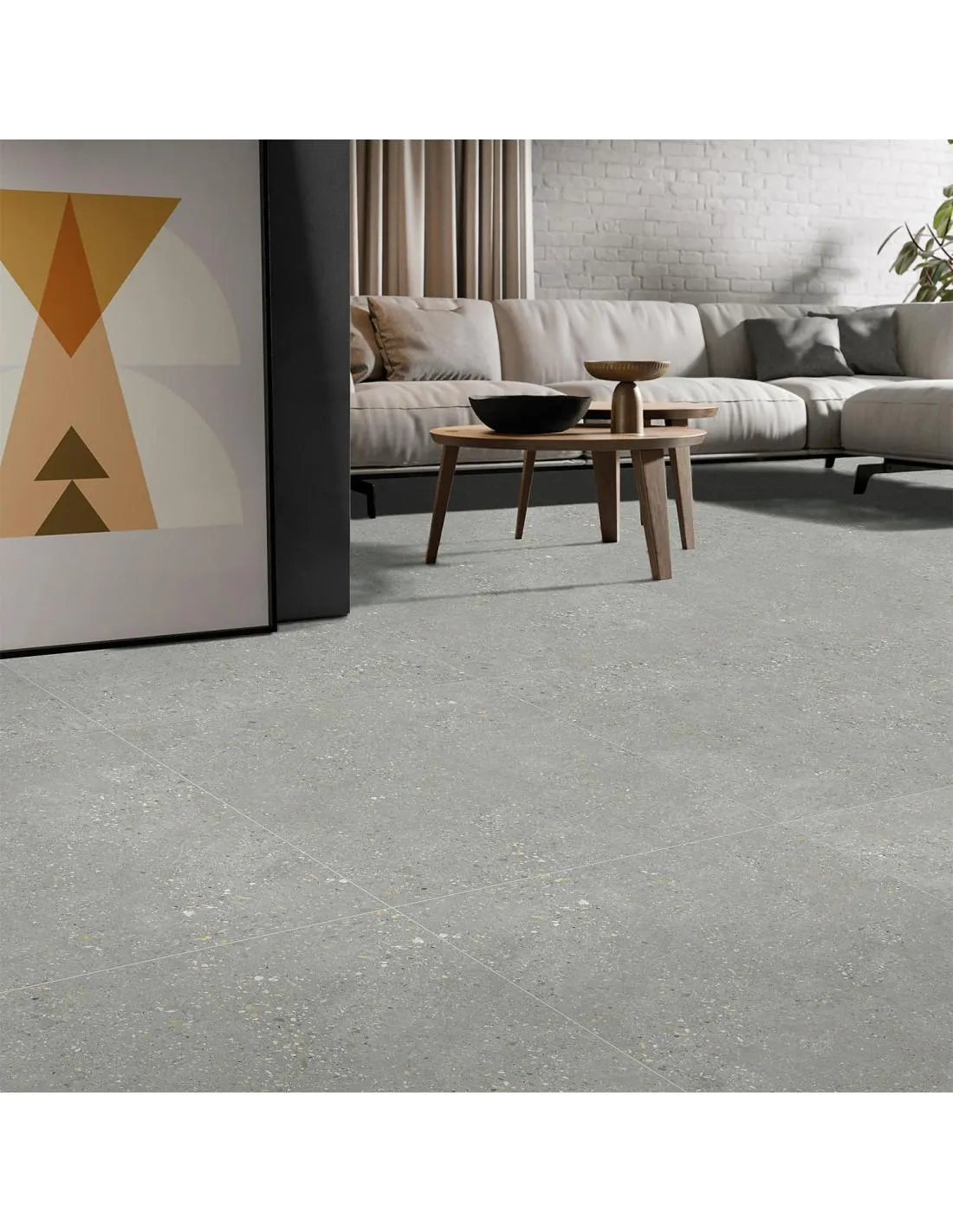 PORCELANATO ESMALTADO MATE FRAMMENTI PEARL 60X60