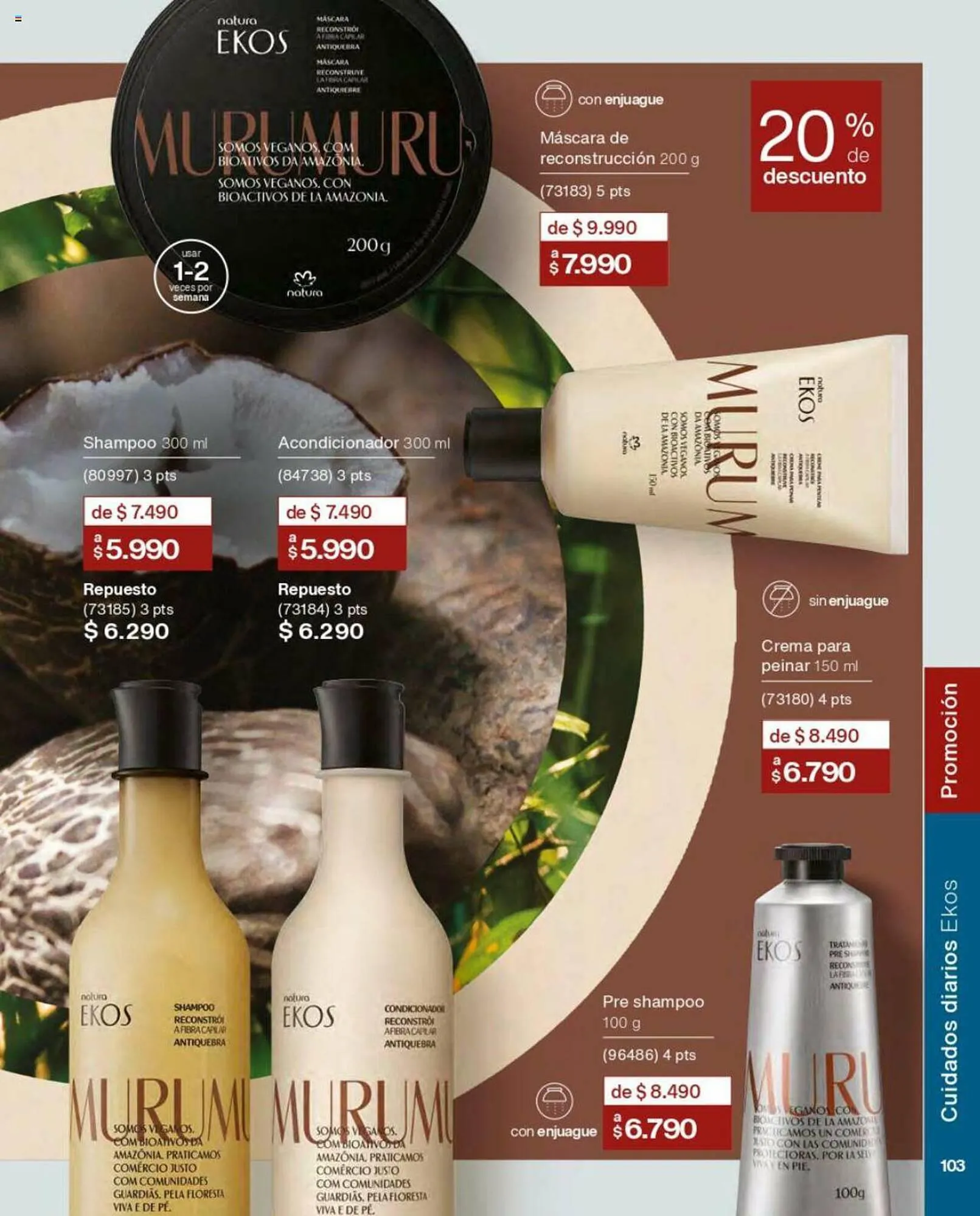 Catálogo de Catálogo Natura 1 de septiembre al 30 de septiembre 2023 - Página 103