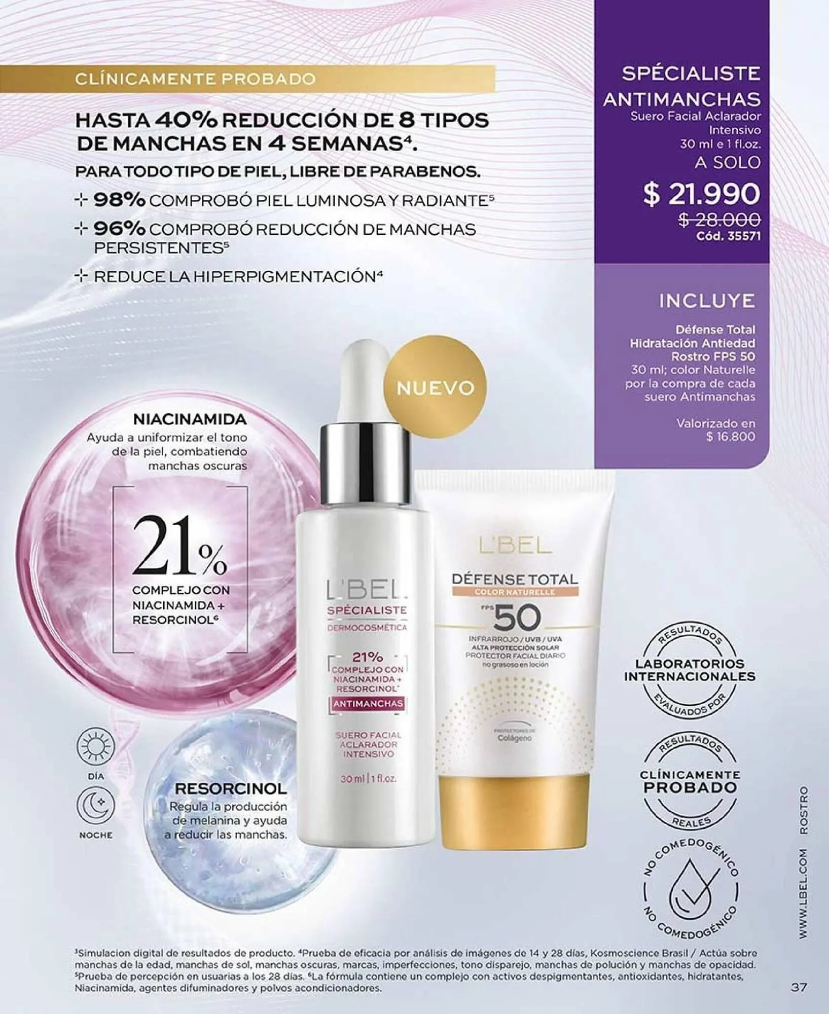 Catálogo de Catálogo L'Bel 25 de marzo al 31 de mayo 2025 - Página 37