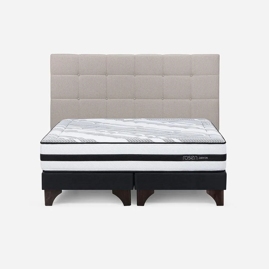 Cama Driven King + Respaldo Issey