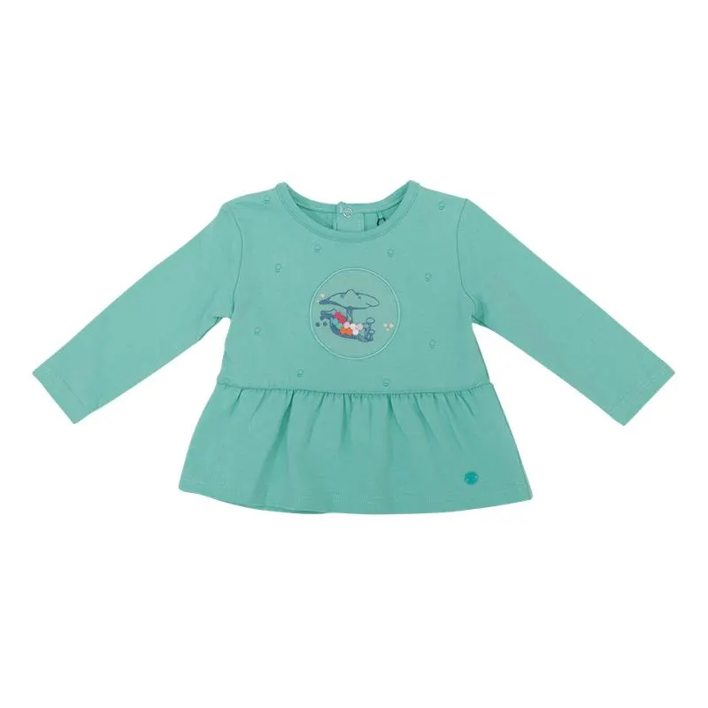 Polera Bebé Niña Verde