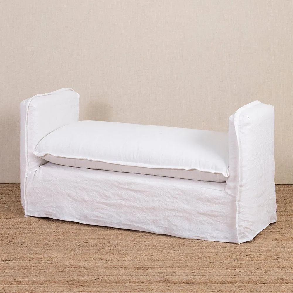 Banqueta Dominga Lino Blanca